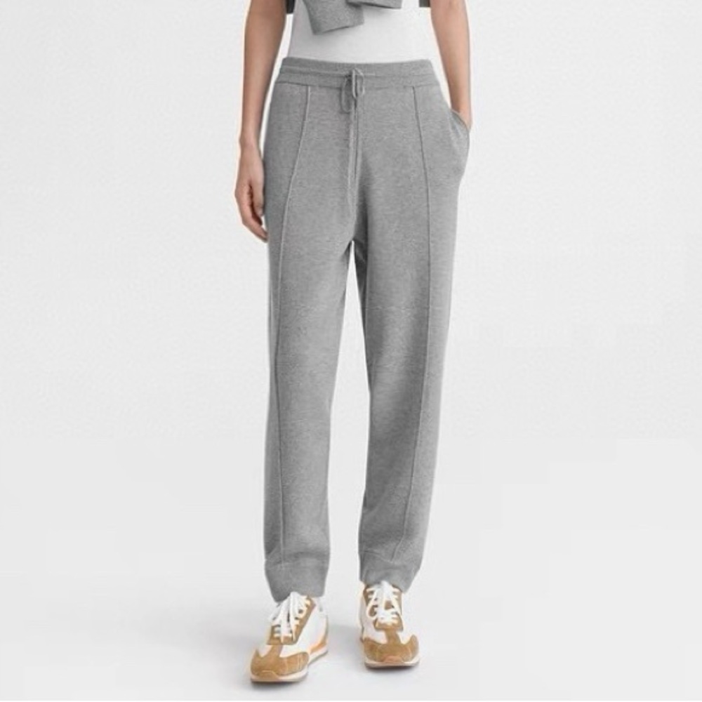 Wool & cashmere blended knitting pants for women